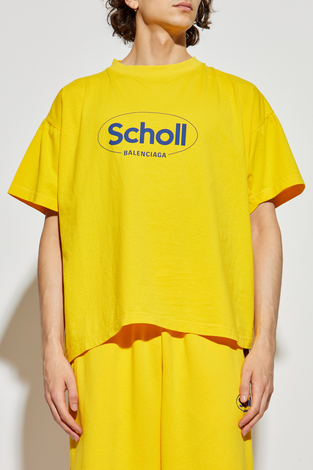 関税込＆特価☆New☆【BALENCIAGA X Scholl】ロゴプリントT Balenciaga Balenciaga x Scholl | Men's Clothing | Vitkac